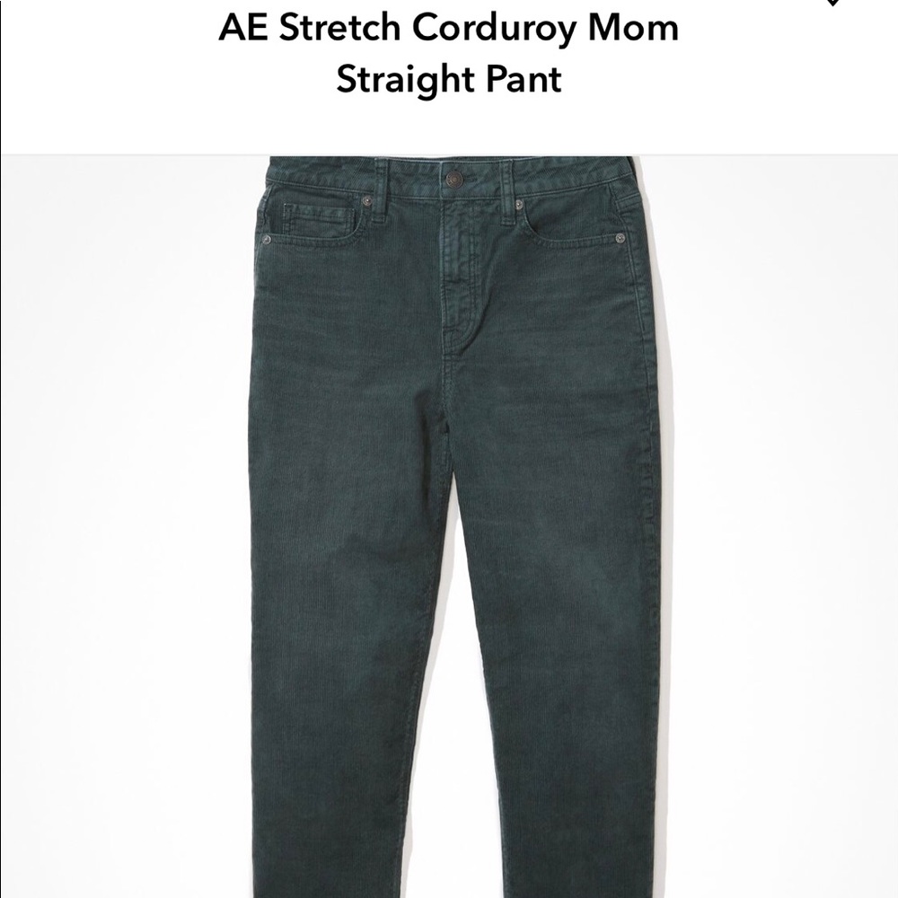 AE Corduroy Mom Straight Pant